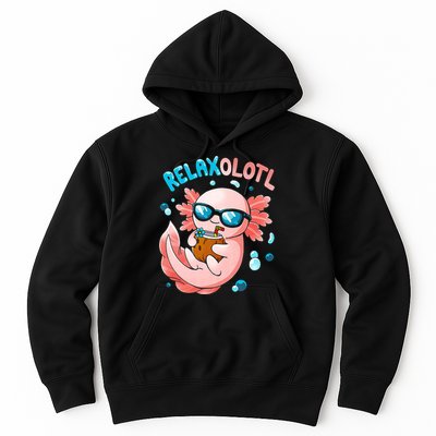 Relaxolotl Funny Axolotl Relax  Hoodie