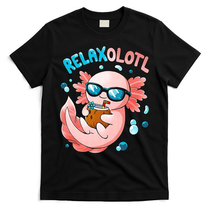 Relaxolotl Funny Axolotl Relax  T-Shirt