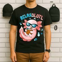Relaxolotl Funny Axolotl Relax  T-Shirt