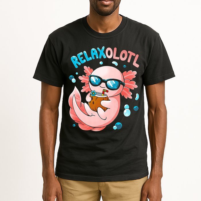 Relaxolotl Funny Axolotl Relax  Tall T-Shirt