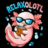 Relaxolotl Funny Axolotl Relax  Impact Tech Backpack