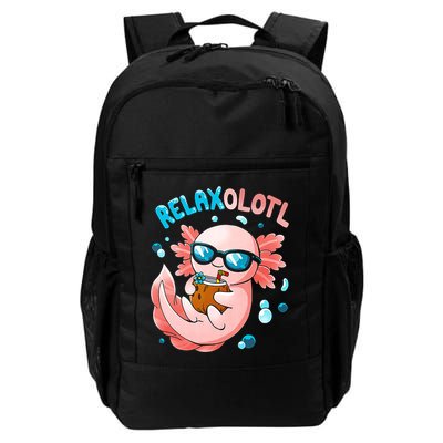 Relaxolotl Funny Axolotl Relax  Backpack