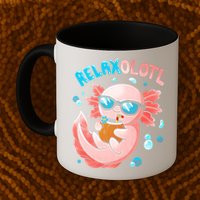 Relaxolotl Funny Axolotl Relax  Mug