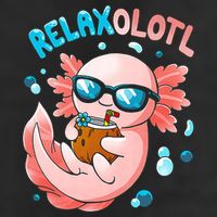 Relaxolotl Funny Axolotl Relax  11oz C Handle Ceramic Mug