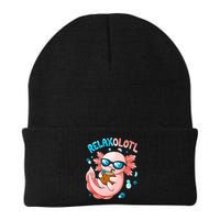 Relaxolotl Funny Axolotl Relax  Beanie