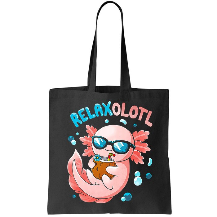 Relaxolotl Funny Axolotl Relax  Bag