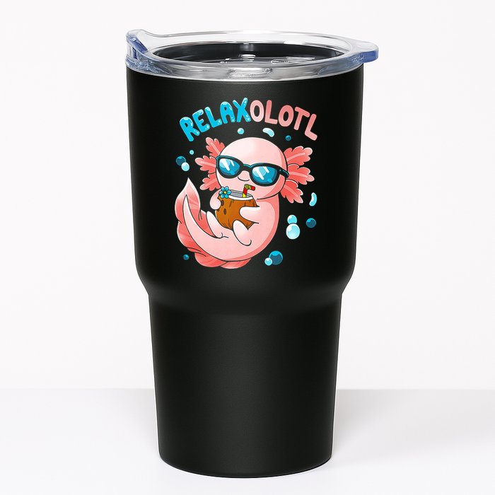 Relaxolotl Funny Axolotl Relax  Tumbler