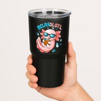 Relaxolotl Funny Axolotl Relax  Tumbler