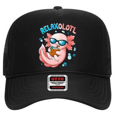 Relaxolotl Funny Axolotl Relax  Hat