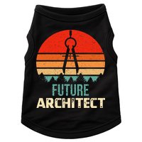 Retro Future Architect Compass Architecture Student Doggie Tank