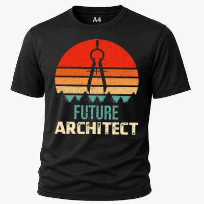 Retro Future Architect Compass Architecture Student Performance Shirt