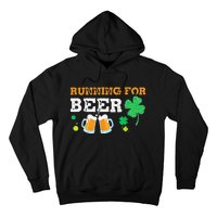 Running For Beer Funny St Patrick's Day Irish Hoodie