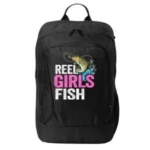 Reel Fish Bass Fishing Funny Fisher Mom Fishing Gift City Backpack