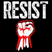 Resist Fist Be Part Of The Resistance Anti Trump Gift 16 in Basic Backpack