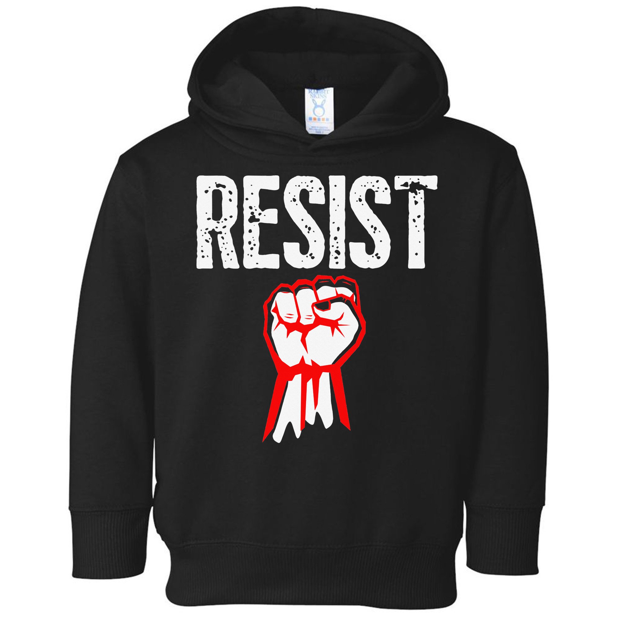 Resist Fist Be Part Of The Resistance Anti Trump Gift Toddler Hoodie