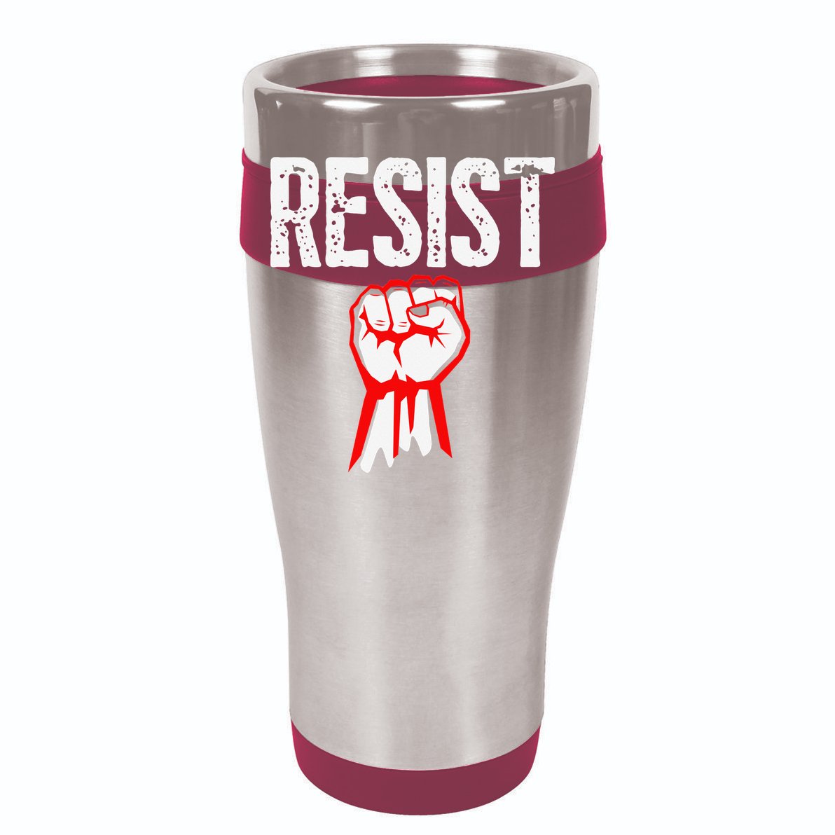 Resist Fist Be Part Of The Resistance Anti Trump Gift Cropped Pullover Crew