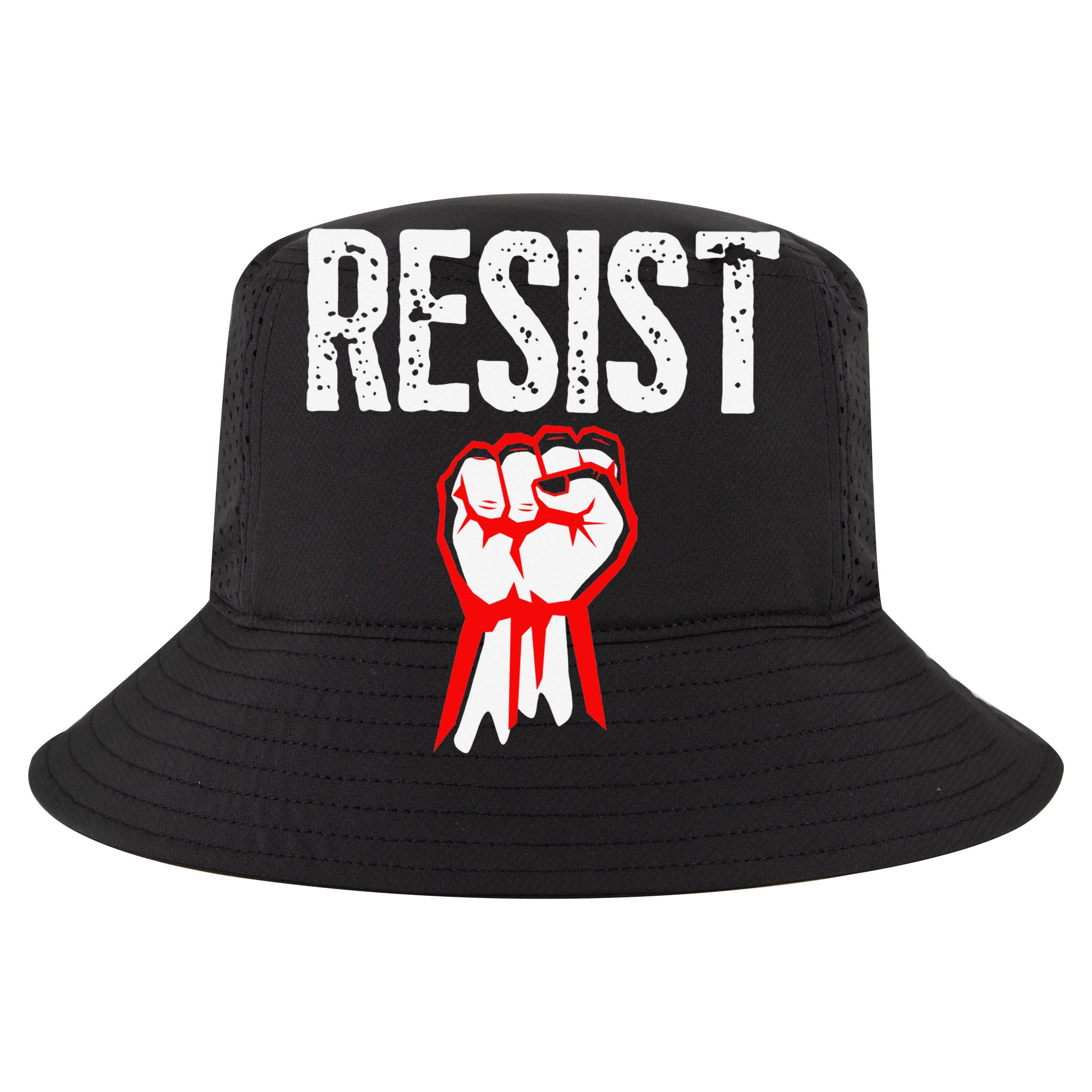 Resist Fist Be Part Of The Resistance Anti Trump Gift Cooling Performance Crew T-Shirt
