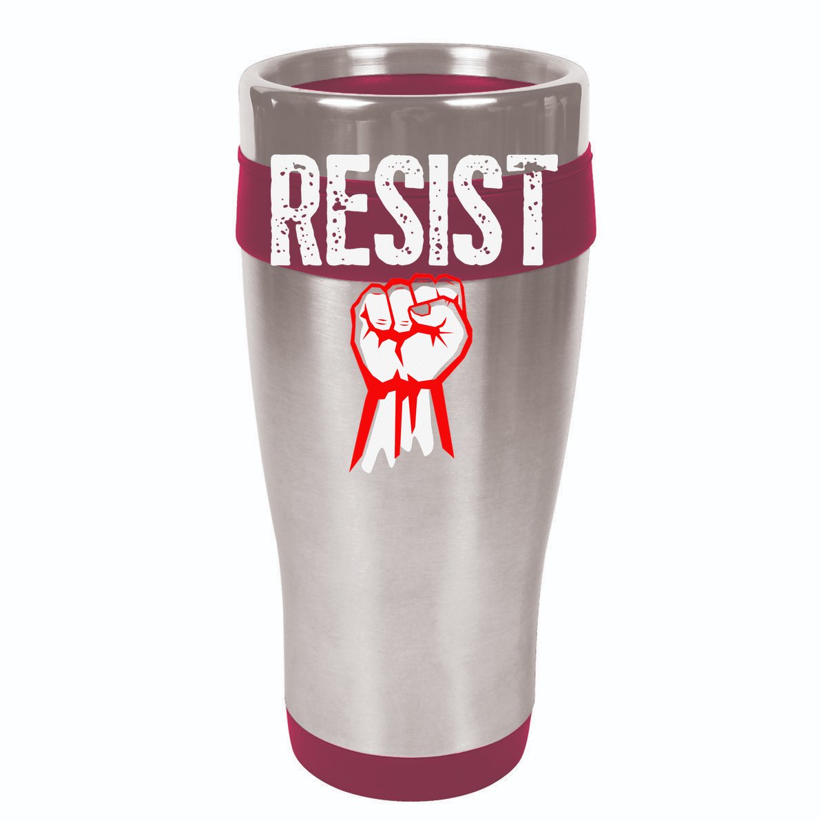Resist Fist Be Part Of The Resistance Anti Trump Gift Cooling Performance Long Sleeve Crew