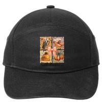 Retro Fall Basic Fall Basic Season 7-Panel Snapback Hat