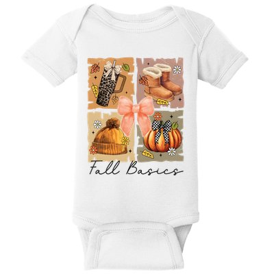 Retro Fall Basic Fall Basic Season Baby Bodysuit