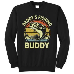 Retrodaddys Fishing Buddy Funny Bass Fishing Gift Sweatshirt