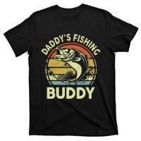 Retrodaddys Fishing Buddy Funny Bass Fishing Gift T-Shirt