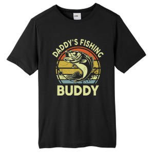 Retrodaddys Fishing Buddy Funny Bass Fishing Gift Tall Fusion ChromaSoft Performance T-Shirt