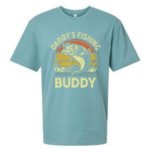 Retrodaddys Fishing Buddy Funny Bass Fishing Gift Sueded Cloud Jersey T-Shirt