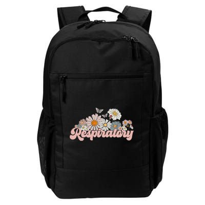 Retro Flower Butterfly Respiratory Therapy Rt Therapist Backpack