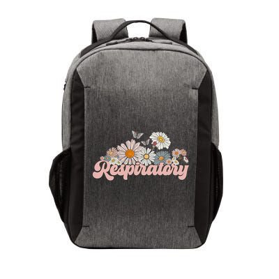 Retro Flower Butterfly Respiratory Therapy Rt Therapist Vector Backpack