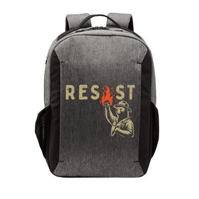 Resist Fist Bear Protest Civil Rights Equality Women Vector Backpack