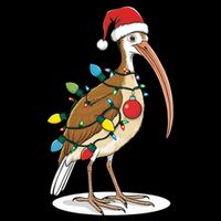 Ridiculously Festive Bin Chicken Funny Christmas Ibis Design Youth Performance Sprint T-Shirt