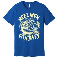 Reel Fish Bass Fishing Gift Premium T-Shirt