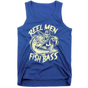 Reel Fish Bass Fishing Gift Tank Top