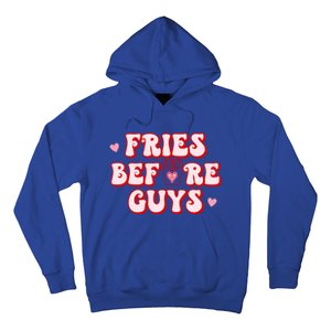 Retro Fries Before Guys French Fires Lover Funny Valentines Meaningful Gift Hoodie