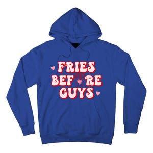 Retro Fries Before Guys French Fires Lover Funny Valentines Meaningful Gift Tall Hoodie