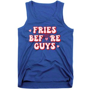 Retro Fries Before Guys French Fires Lover Funny Valentines Meaningful Gift Tank Top