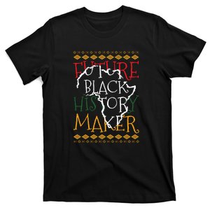 Retro Future Black History Maker For Black History Month Gift T-Shirt