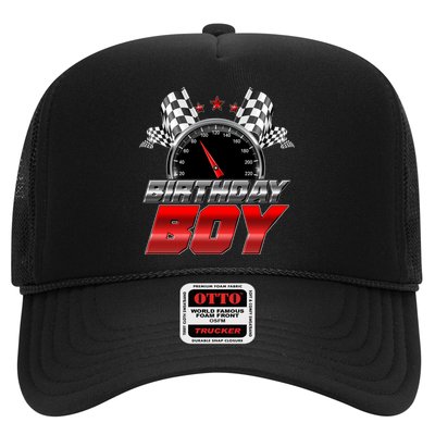 Racing Fan Birthday Boy Speedometer Trucker Hat