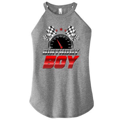 Racing Fan Birthday Boy Speedometer Women’s Perfect Tri Rocker Tank