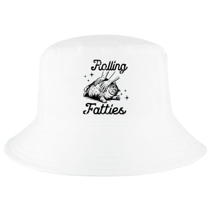 Rolling Fatties Cat Funny Cute Cat Lover Kitten Owner Kitty Cool Comfort Performance Bucket Hat
