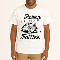 Rolling Fatties Cat Funny Cute Cat Lover Kitten Owner Kitty Tall T-Shirt