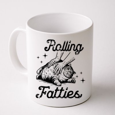 Rolling Fatties Cat Funny Cute Cat Lover Kitten Owner Kitty Mug