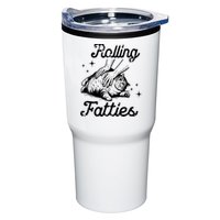 Rolling Fatties Cat Funny Cute Cat Lover Kitten Owner Kitty Tumbler