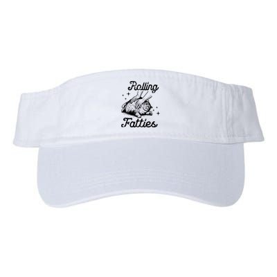 Rolling Fatties Cat Funny Cute Cat Lover Kitten Owner Kitty Visor