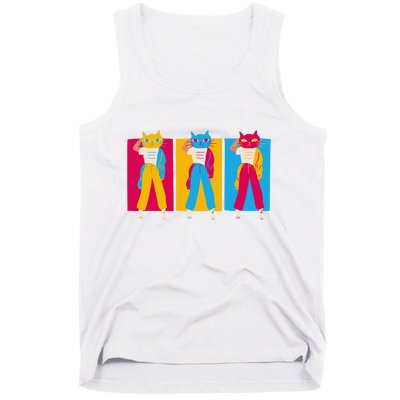 Retro Female Cat Tank Top