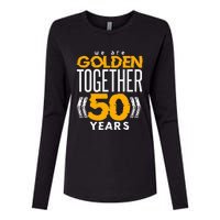 Romantic For Couples 50th Wedding Anniversary Womens Cotton Relaxed Long Sleeve T-Shirt