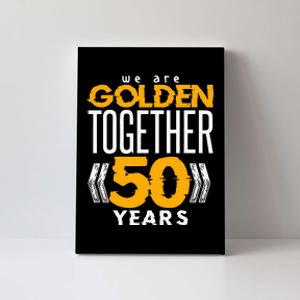 Romantic For Couples 50th Wedding Anniversary Canvas