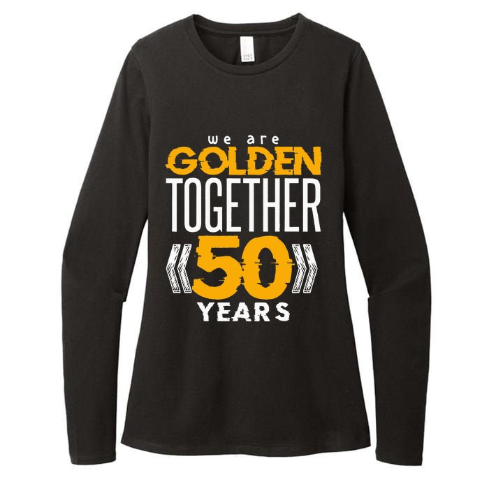 Romantic For Couples 50th Wedding Anniversary Womens CVC Long Sleeve Shirt