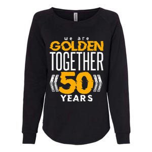 Romantic For Couples 50th Wedding Anniversary Womens California Wash Sweatshirt